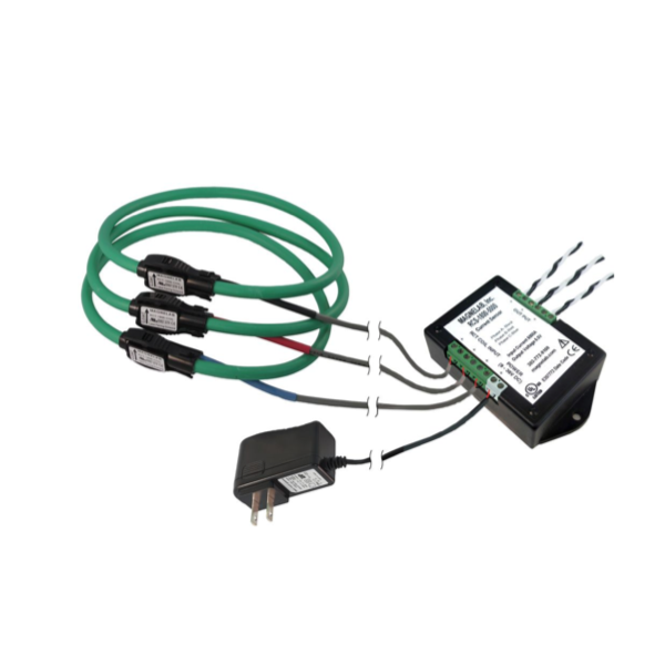 [RCS-1800-1500] 1500A Rogowski Coil CT 3 Phase Kit with 0.333V output